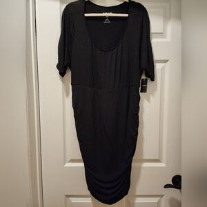 Torrid Black Midi Dress